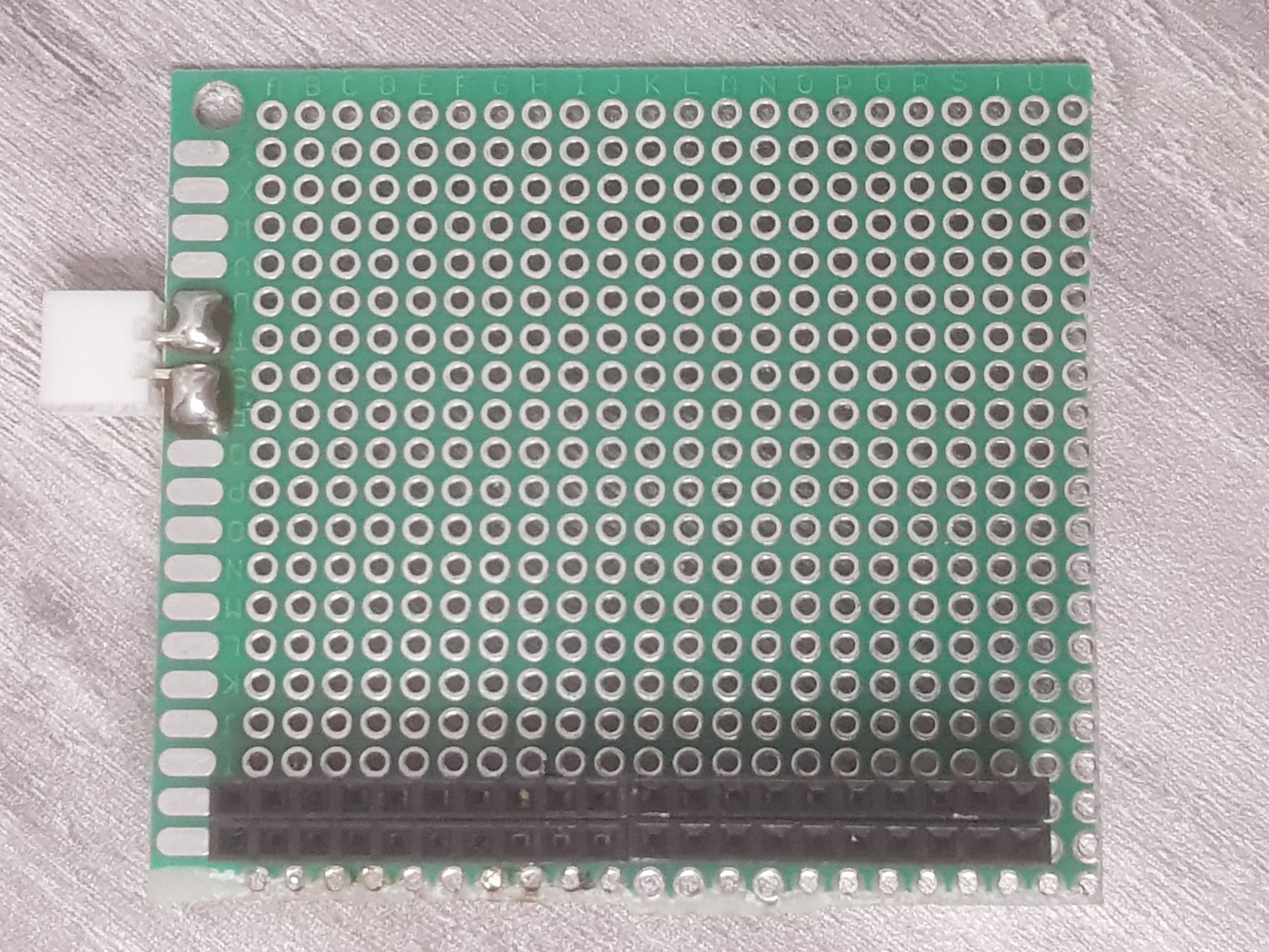 power hat headers soldered